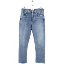 Jeans mom Agolde Jean mom en coton bleu