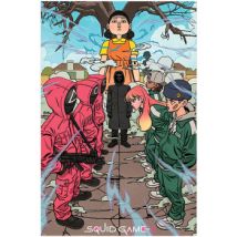 Affiches, posters Squid Game 91,5 cm x 61 cm PM12123