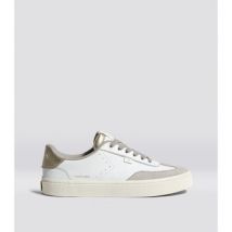 Baskets basses Cariuma TOCA cuir premium blanc