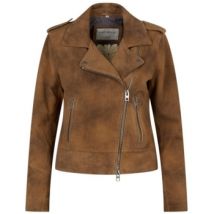 Veste Oakwood Veste en cuir Joella Ref 67049 Tabac