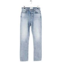 Jeans Current Elliott Jean droit en coton bleu