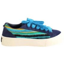 Baskets basses Dior Baskets basses en daim bleues