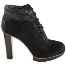 Bottines Tod's Talons en fausse fourrure noirs