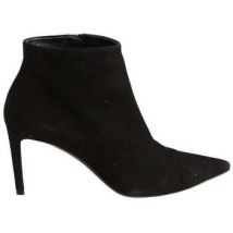 Bottines Balenciaga Talons en daim noirs