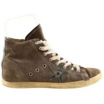 Baskets montantes Golden Goose Baskets en daim grises