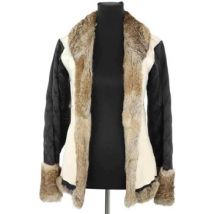 Blouson Yves Salomon Veste en fourrure marron