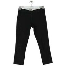 Chinots Isabel Marant Jean slim en coton noir