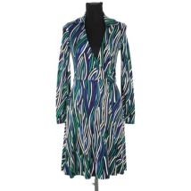 Robe Diane Von Furstenberg Robe en soie multicolore