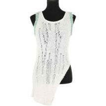 Debardeur Andersson Bell Top sans manche en coton blanc