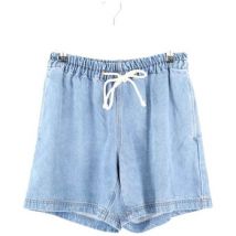 Short Xirena Mini short en coton bleu
