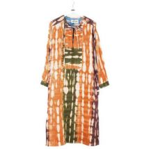 Robe V.de.vinster Robe en coton orange