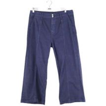 Pantalon Paige Pantalon droit en coton bleu