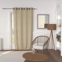 Rideaux, stores Soleil D'Ocre Lino