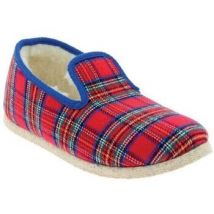 Chaussons Chausse Mouton - Charentaises EDIMBOURG - Rouge - Taille