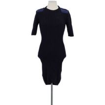 Robe courte Carven Robe en laine marine