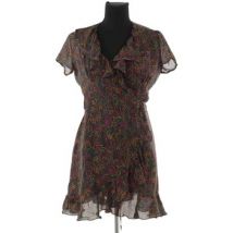 Robe courte Soi Robe en soie multicolore