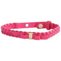 Bracelets Salvatore Ferragamo Bracelet en cuir rose