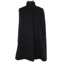 Manteau Bash Cape en laine noire