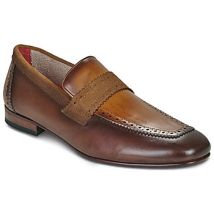 Mocassins Jeffery-West MARTINI MID BROWN CASTANO TAN TOLEDO CAMEL VELOUR