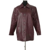Veste Magda Butrym Manteau en cuir bordeaux