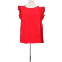 Blouses Bash Top sans manche rouge