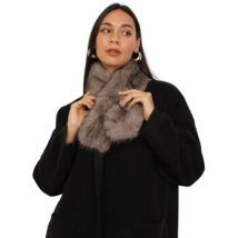 Echarpe La Modeuse Foulards, écharpes pour femme - Taupe -