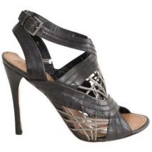 Sandales à talon Alaia Talons en cuir noirs