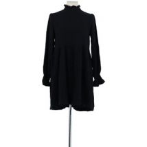 Robe courte Saaj Robe en coton noire