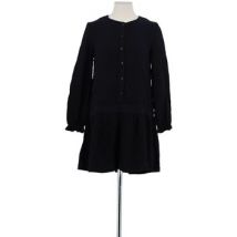 Robe courte Saaj Robe en coton noire