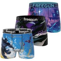 Boxers Freegun Lot de 3 boxers homme Heroes
