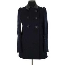 Manteau Maje Manteau en laine bleu
