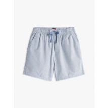 Short Tommy Jeans Short rayé bleu