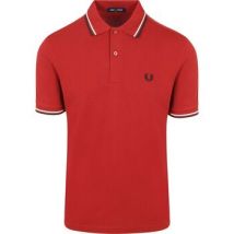 T-shirt Fred Perry Polo Twin Tipped M3600 Rouge 74A