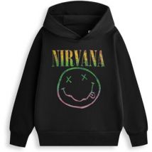 Sweat-shirt enfant Nirvana Rainbow Capuche
