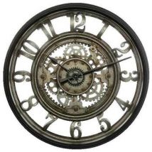 Horloges Atmosphera Horloge murale Sarkis Vintage 51 cm Gris