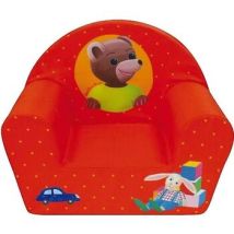 Fauteuils Funhouse Fauteuil club Petit Ours Brun Rouge
