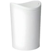 Malles, coffres de rangements Tatay Poubelle basculante Standard 6 litres blanc