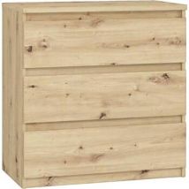Commodes Bigbuy Commode CHELSEA chêne artisan
