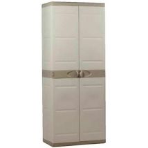 Armoires plastiken Armoire de rangement en résine beige