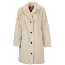 Doudounes Oakwood Manteau en fausse fourrure Albaro Ref 66428 Ivoire