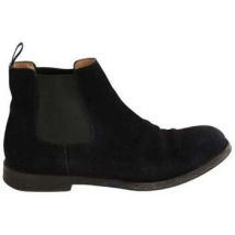 Bottines Church's Bottes en daim noires