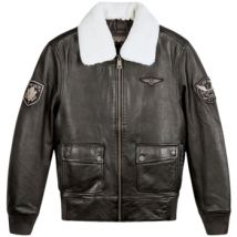 Veste Top Gun Blouson en cuir TG2204 Ref 66537 Marron