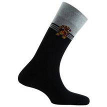 Chaussettes Kindy Mi-chaussettes jersey Teckel placé coton Fabrication française