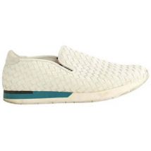 Slip ons Bottega Veneta Baskets en cuir blanches