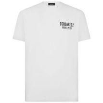 T-shirt Dsquared T-SHIRT S71GD1116 WHITE