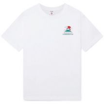 T-shirt Casablanca MONTAGNE ONDULEE TSHIRT WHITE