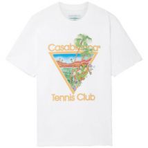 T-shirt Casablanca T-SHIRT MS22-JTS-001-04 WHITE