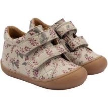 Baskets montantes enfant Pom Pom Bottillons First Sport Velcro Berry