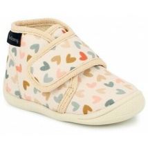 Chaussons bébé Bellamy CHAUSSONS VELCRO PATINE COEURS