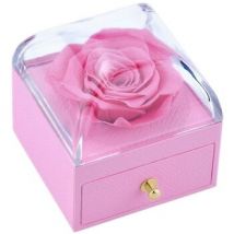 Statuettes et figurines Sc Crystal BAB114-ROSE